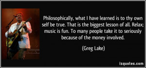 More Greg Lake Quotes