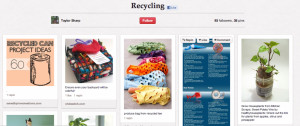 Get Your Recycle On: 5 Pinterest Boards that Encourage Recycling