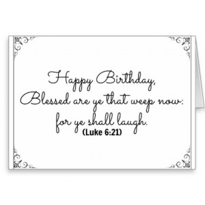 June 21 Bible Birthday card with Luke verse