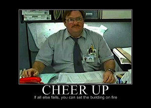 Cheerful Office Space Quotes