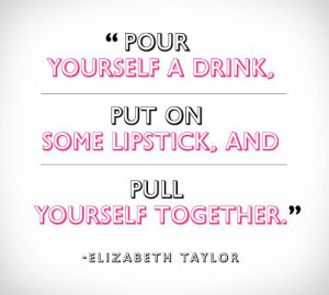 nobody like liz taylor to tell it as it is quote to mend a broken ...