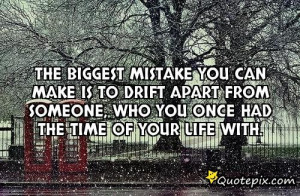Quotes About Drifting Apart