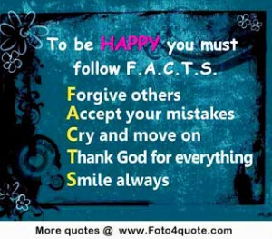 Inspirational life quotes and photos - To be happy you must follow Few ...