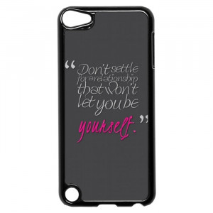 Relationship Settlement Quotes iPod Touch 5 Case