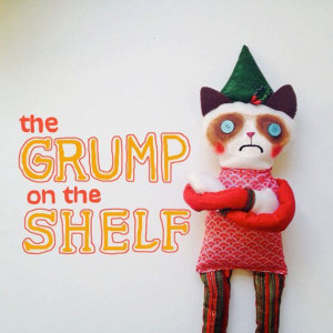 Grumpy elf on a shelf ! #Christmas #thanksgiving #Holiday #quote