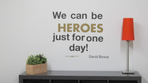 David Bowie Heroes Quote