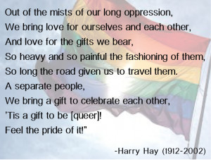 Harry Hay Quote