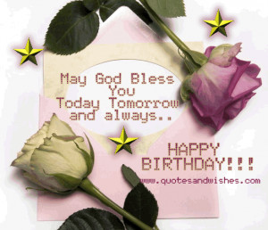 Happy Birthday wishes, religious birthday greetings, God birthday ...