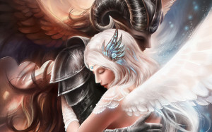 Demon and Angel Love