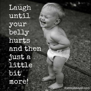 Laughter is good medicine! :))