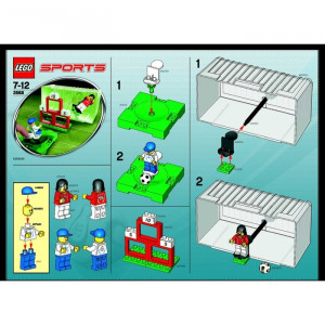 ... Sports > Football > LEGO Soccer Target Practice Set 3568 Instructions