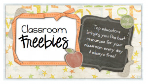 The official launch of Classroom Freebies , a collaborative blog of ...