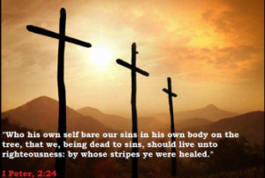 For Our Transgressions Bible Verses About Easter Quotes