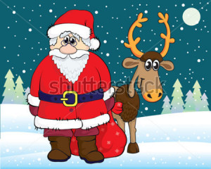 Funny Santa Claus Cartoons