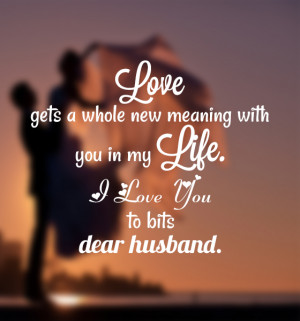 Valentines love quotes for husband