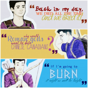 The Heroes of Olympus Frank Fan Art & Quotes