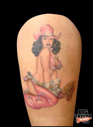 Cowgirl Tattoo Designs Back to the tattoo station