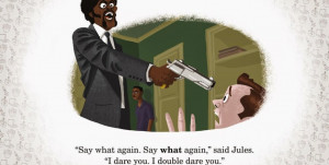 ... Pixar artist recreates famous movie scenes as storybook illustrations