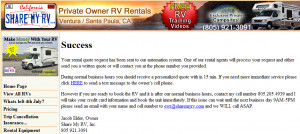 Success Page - Click for larger