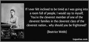 More Beatrice Webb Quotes