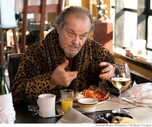 , actor Jack Nicholson appears in a scene from the new 