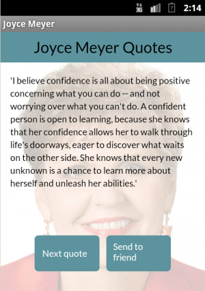 Joyce Meyer quotes - screenshot