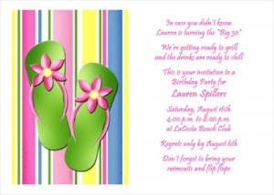 Summer Birthday Party Invitations Cards areBecoming Very Popular!