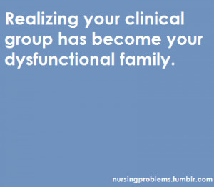 Nursing School Problems: Realizing your clinical group has become your ...
