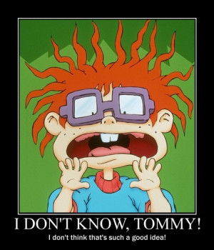 Rugrats Chuckie The Brave