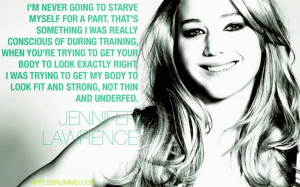 quote, celebrity, Jennifer, Lawrence, Jennifer Lawrence, Hunger ...