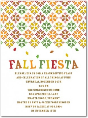 Invitation - love the pattern - Customize colors and text