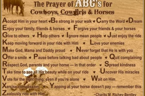 ... Christian Hors Quotes, Cowboycowgirl Prayer, Be- Cowboys, Country