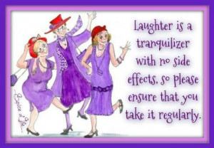 Laughter shared with friends