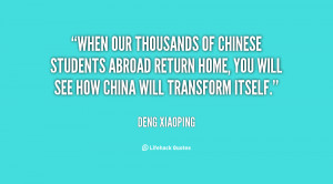 of Chinese students abroad return home, you will see how China ...