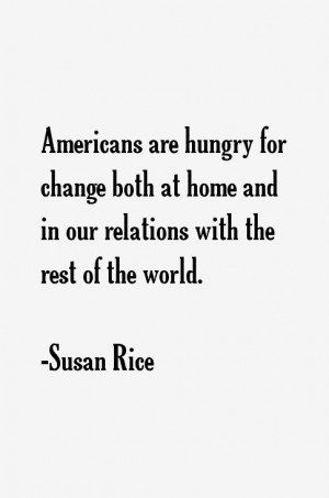 Americans are hungry for change both at home and in our relations with ...