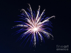 Blue Sparkle Fireworks...