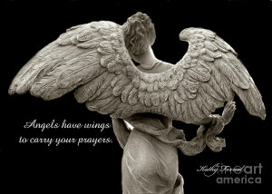 Angels Wings - Inspirational Angel Art Photos Photograph