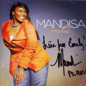 Mandisa's autograph :)