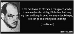 If the devil were to offer me a resurgence of what is commonly called ...