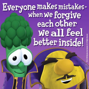 Veggietales; forgive forgiveness