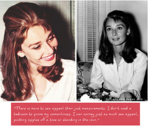 Audrey Hepburn on Sex Appeal | ThoseGraces.com