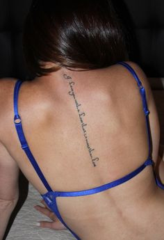 ... spine tatoos tatoo spine font love you more tattoo quot spine tattoo