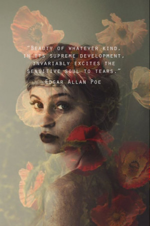 Edgar Allan Poe Quote | Beauty & Edgar Allan Poe