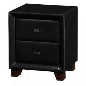 Home amp Haus Brooklyn 2 Drawer Bedside Table