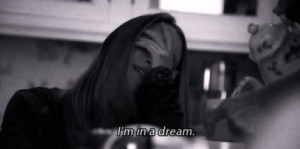 scary gif quote Black and White text quotes Violet Harmon AHS creepy ...