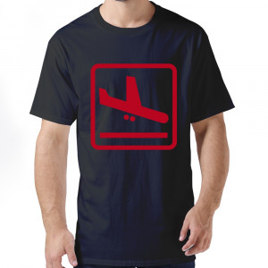 2015-FashionCool-exercise-wear-cloth-sport-Plane-landing-t-shirts-for ...