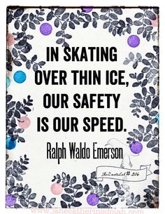 Ice skating }