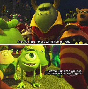 Monsters University, always makes me think of marching band with this ...