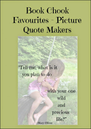 Book Chook Favourites - Picture Quote Makers
