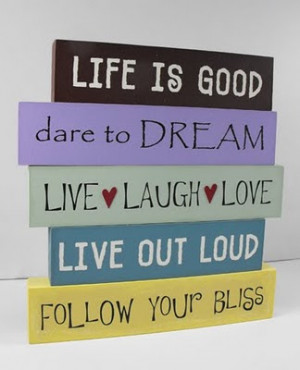 Decorative Quote Sitter Blocks